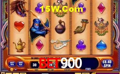 Jackpots e promoções na BET900
